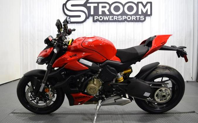 2024 Ducati Streetfighter V4 Red