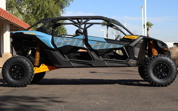 2026 Can-Am® Maverick X3 MAX RS Turbo Scandi Blue & Orange Crush