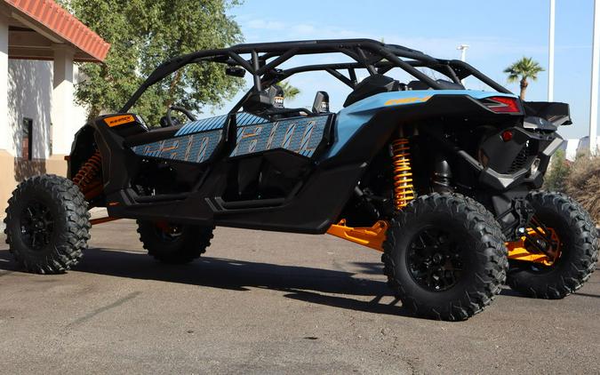 2026 Can-Am® Maverick X3 MAX RS Turbo Scandi Blue & Orange Crush