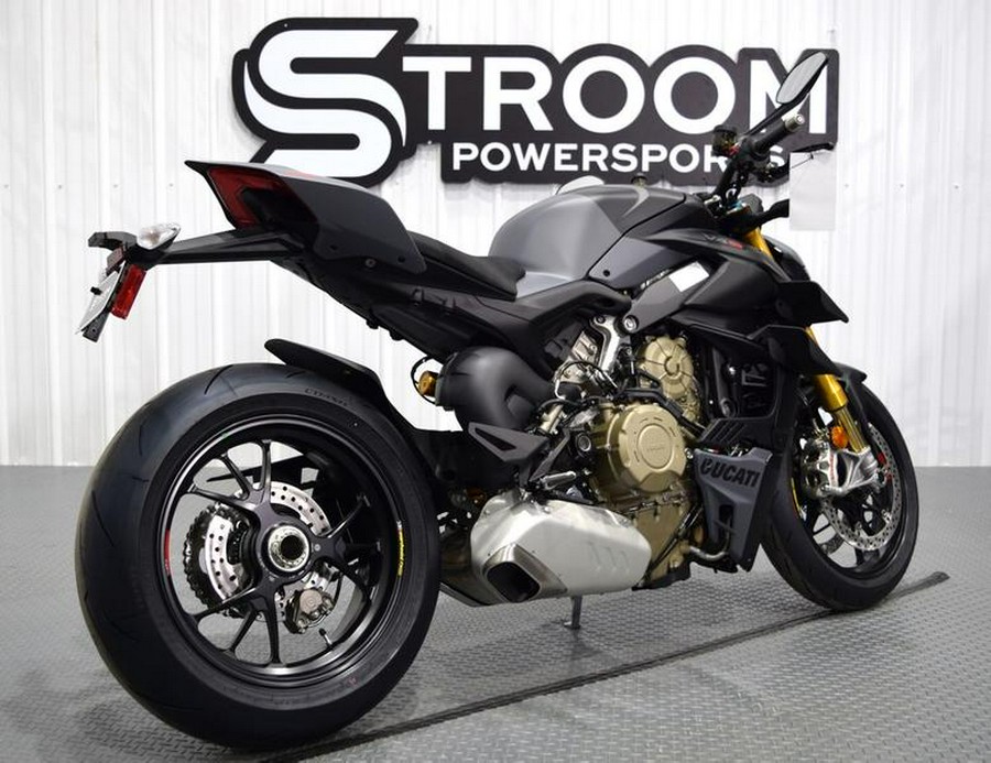 2024 Ducati Streetfighter V4 S Grey & Black