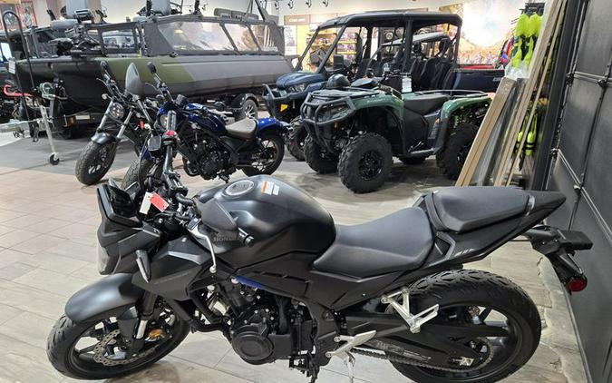 New 2025 HONDA CB500F ABS