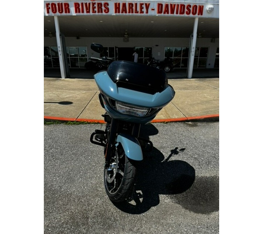 2024 Harley-Davidson Road Glide® Sharkskin Blue - Black Finish