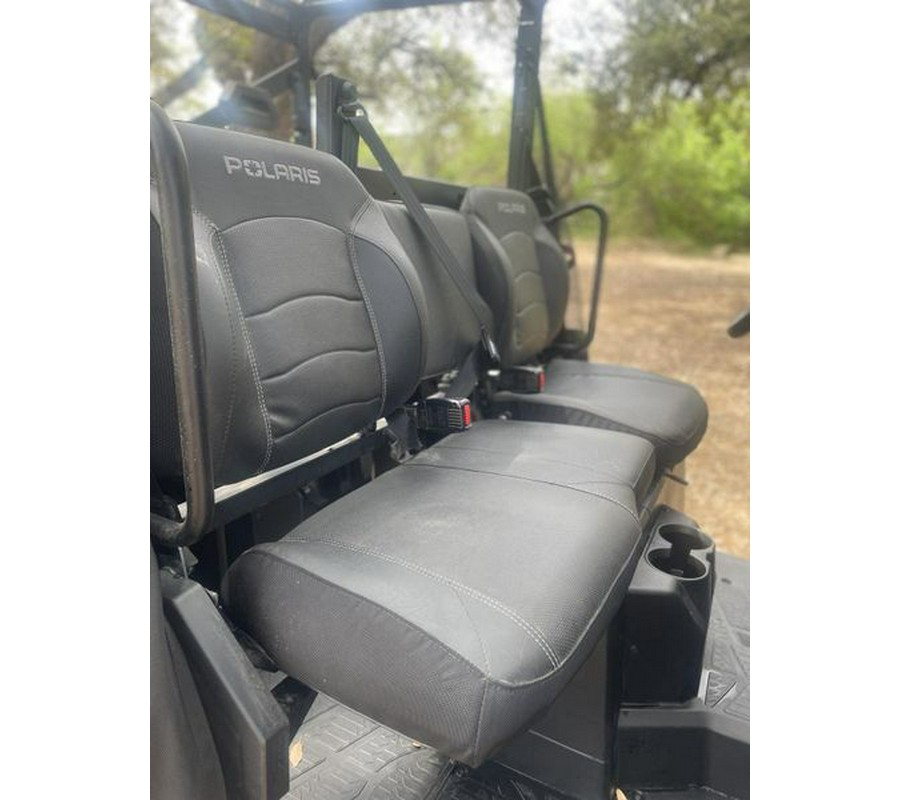 New 2024 POLARIS RANGER CREW XP 1000 PREMIUM SUPER GRAPHITE WITH ORANGE BURST ACCENTS