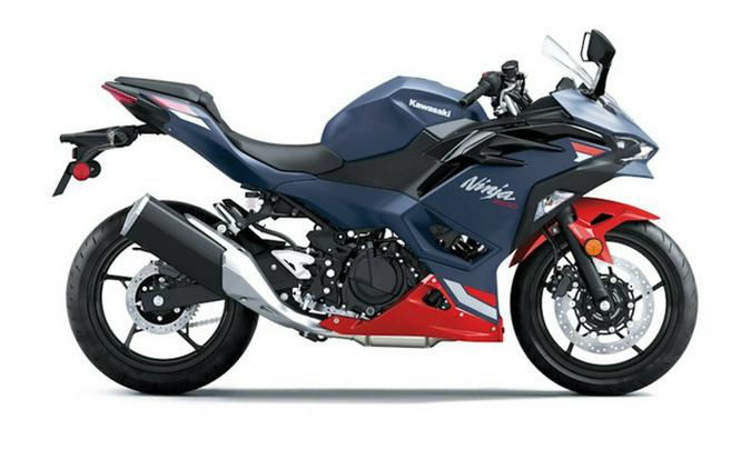 2026 Kawasaki Ninja 500 ABS Metallic Matte Twilight Blue