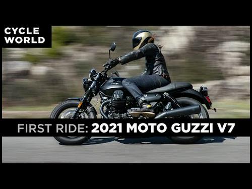 2021 Moto Guzzi V7 Stone First Ride Review