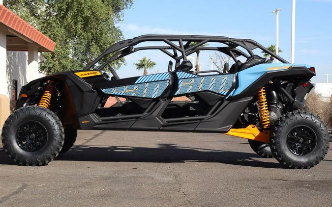 2026 Can-Am® Maverick X3 MAX RS Turbo Scandi Blue & Orange Crush