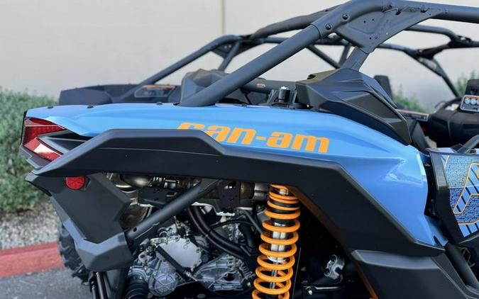 2026 Can-Am® Maverick X3 MAX DS Turbo Scandi Blue & Orange Crush