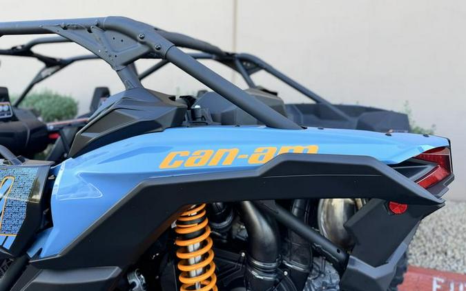 2026 Can-Am® Maverick X3 MAX DS Turbo Scandi Blue & Orange Crush