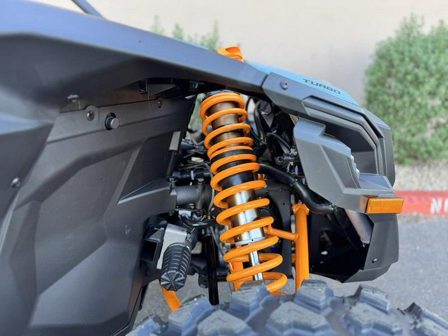 2026 Can-Am® Maverick X3 MAX DS Turbo Scandi Blue & Orange Crush