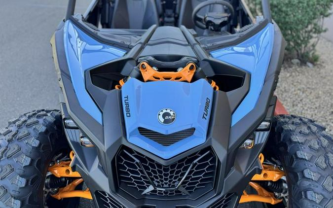 2026 Can-Am® Maverick X3 MAX DS Turbo Scandi Blue & Orange Crush