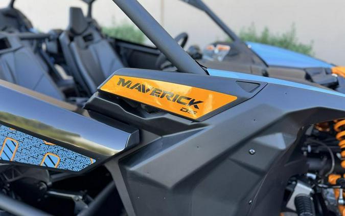 2026 Can-Am® Maverick X3 MAX DS Turbo Scandi Blue & Orange Crush