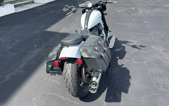 2022 Indian Super Chief ABS Pearl White