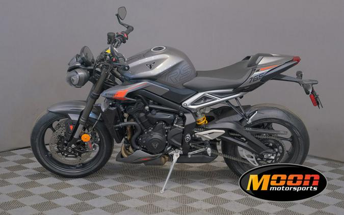 2024 Triumph Street Triple 765 RS Silver Ice