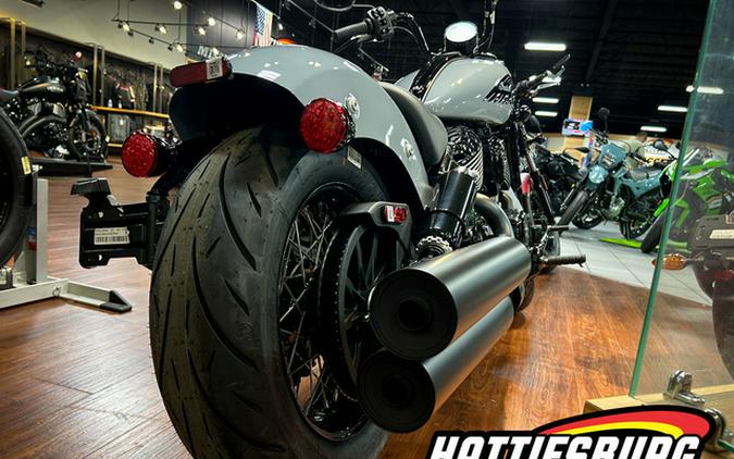 2025 Indian Chief Bobber Dark Horse Storm Gray