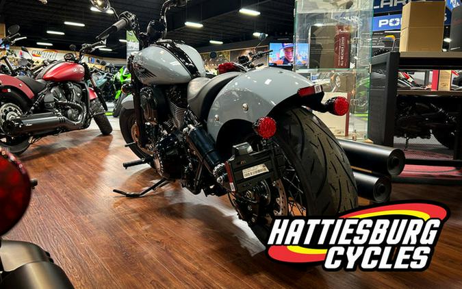 2025 Indian Chief Bobber Dark Horse Storm Gray