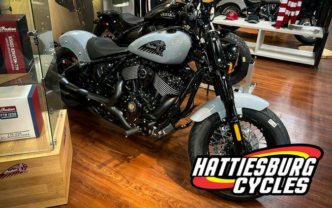 2025 Indian Chief Bobber Dark Horse Storm Gray