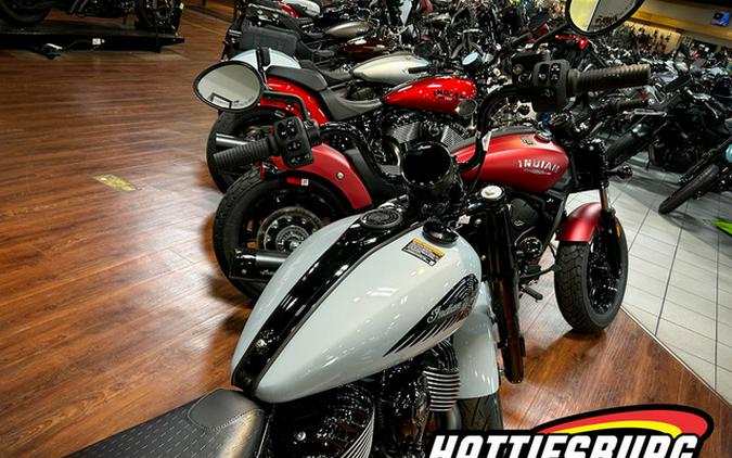 2025 Indian Chief Bobber Dark Horse Storm Gray