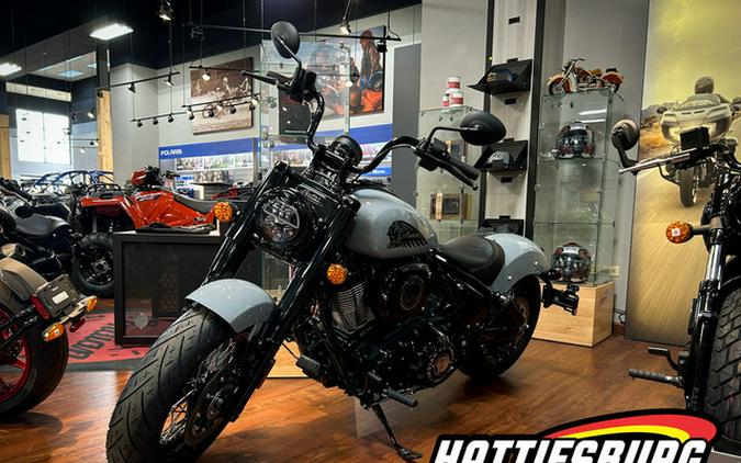 2025 Indian Chief Bobber Dark Horse Storm Gray