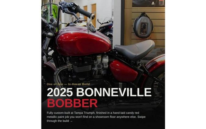 2025 Triumph Bonneville Bobber - TT Custom 1 of 1