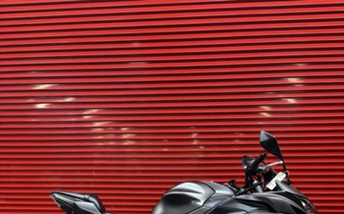 2022 Kawasaki Ninja 650 ABS Metallic Matte Graphenesteel Gray