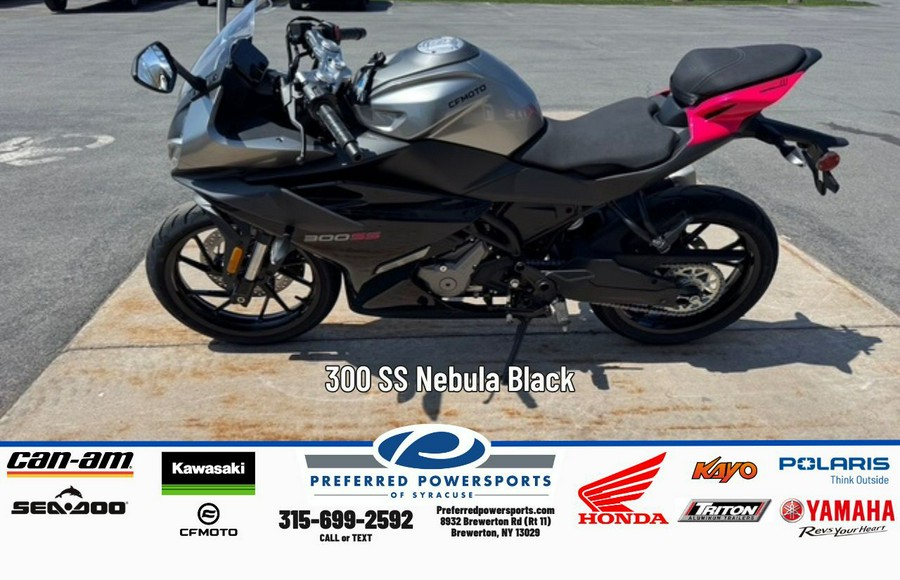 2026 CFMOTO 300 SS Nebula Black