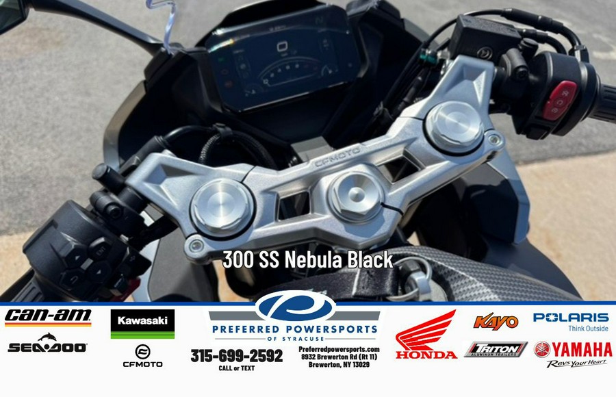2026 CFMOTO 300 SS Nebula Black