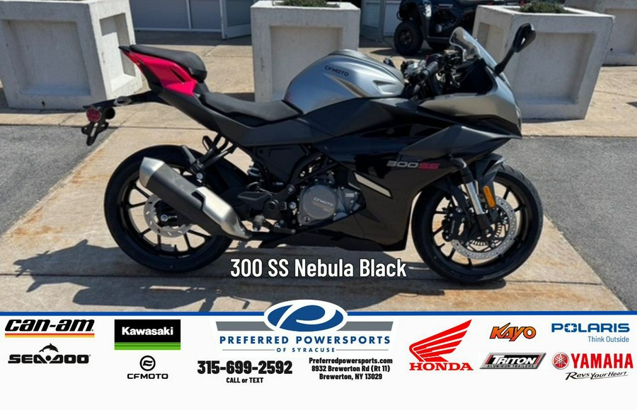 2026 CFMOTO 300 SS Nebula Black