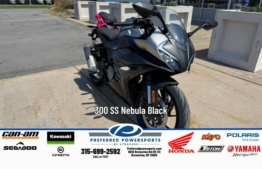 2026 CFMOTO 300 SS Nebula Black