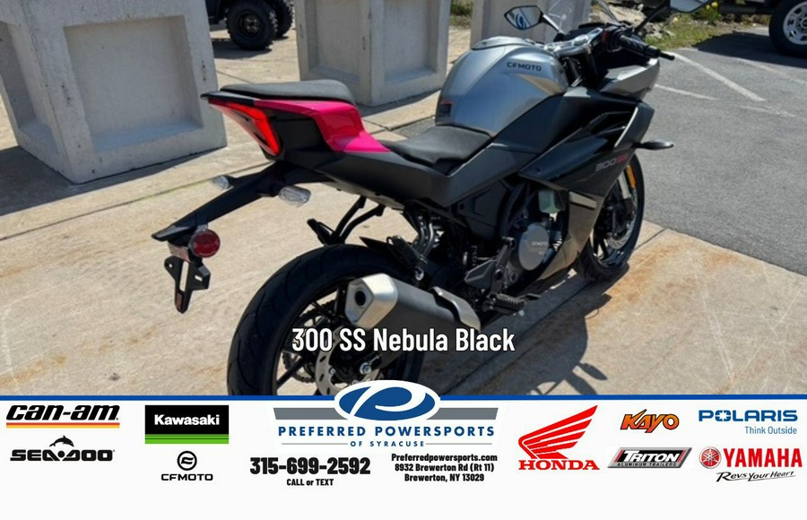 2026 CFMOTO 300 SS Nebula Black