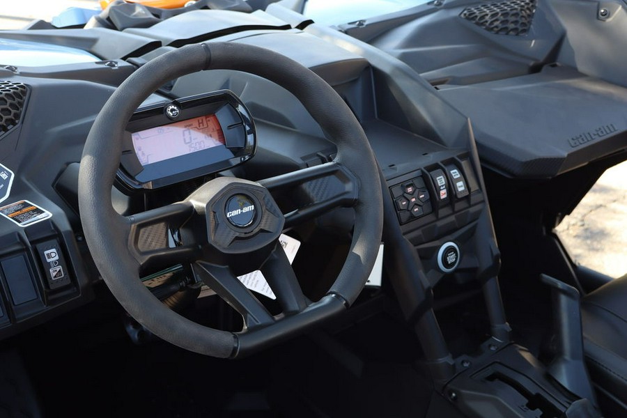 2026 Can-Am® Maverick X3 MAX RS Turbo Scandi Blue & Orange Crush