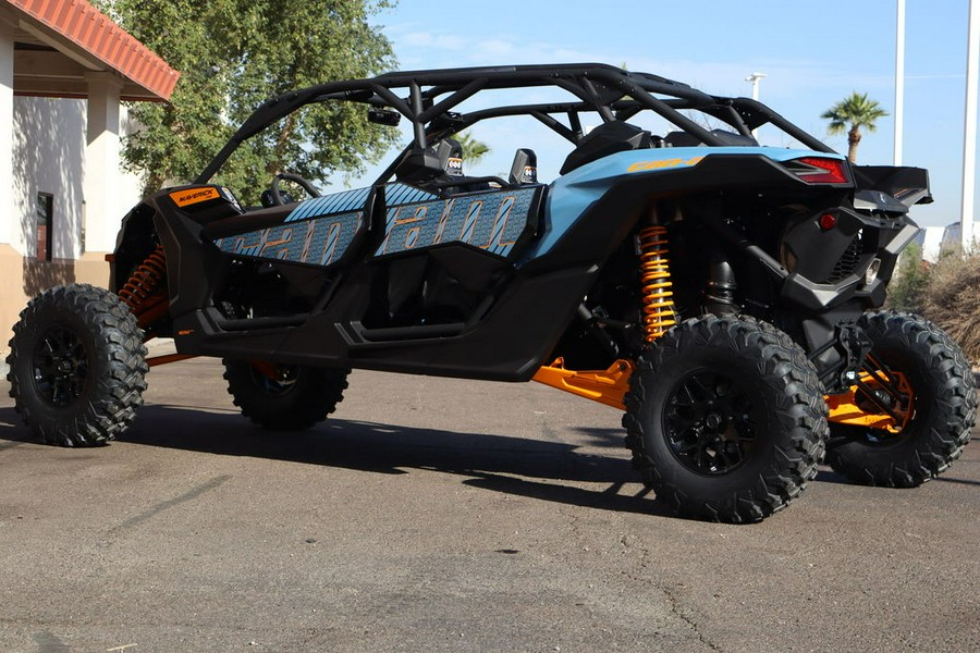 2026 Can-Am® Maverick X3 MAX RS Turbo Scandi Blue & Orange Crush