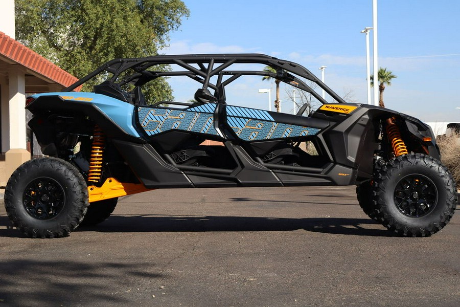 2026 Can-Am® Maverick X3 MAX RS Turbo Scandi Blue & Orange Crush