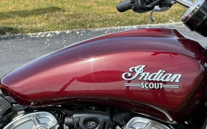 2023 Indian Motorcycle® Scout® ABS Maroon Metallic