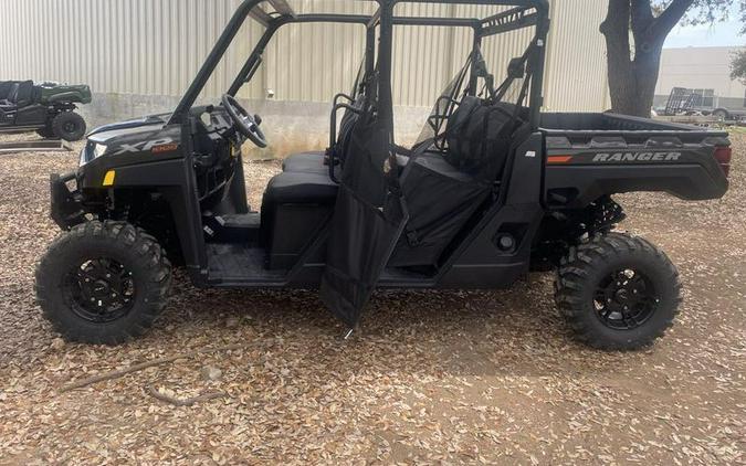 New 2024 POLARIS RANGER CREW XP 1000 PREMIUMRANGER CREW XP 1000 PREMIUM SUPER GRAPHITE WITH ORANGE BURST ACCENTS