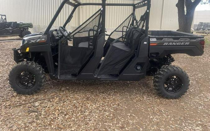 New 2024 POLARIS RANGER CREW XP 1000 PREMIUMRANGER CREW XP 1000 PREMIUM SUPER GRAPHITE WITH ORANGE BURST ACCENTS