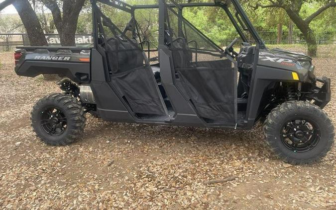 New 2024 POLARIS RANGER CREW XP 1000 PREMIUMRANGER CREW XP 1000 PREMIUM SUPER GRAPHITE WITH ORANGE BURST ACCENTS