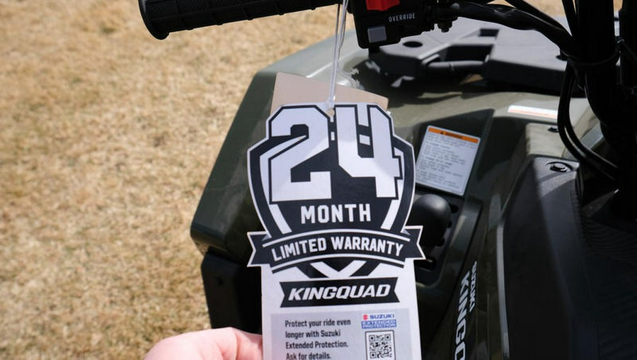 2025 Suzuki KingQuad 750AXi