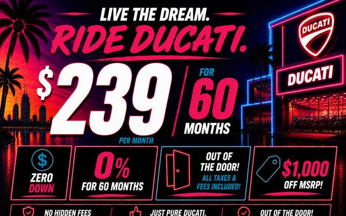 2025 Ducati Scrambler Nightshift