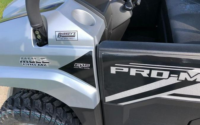2024 Kawasaki MULE PRO MX SE SILVER