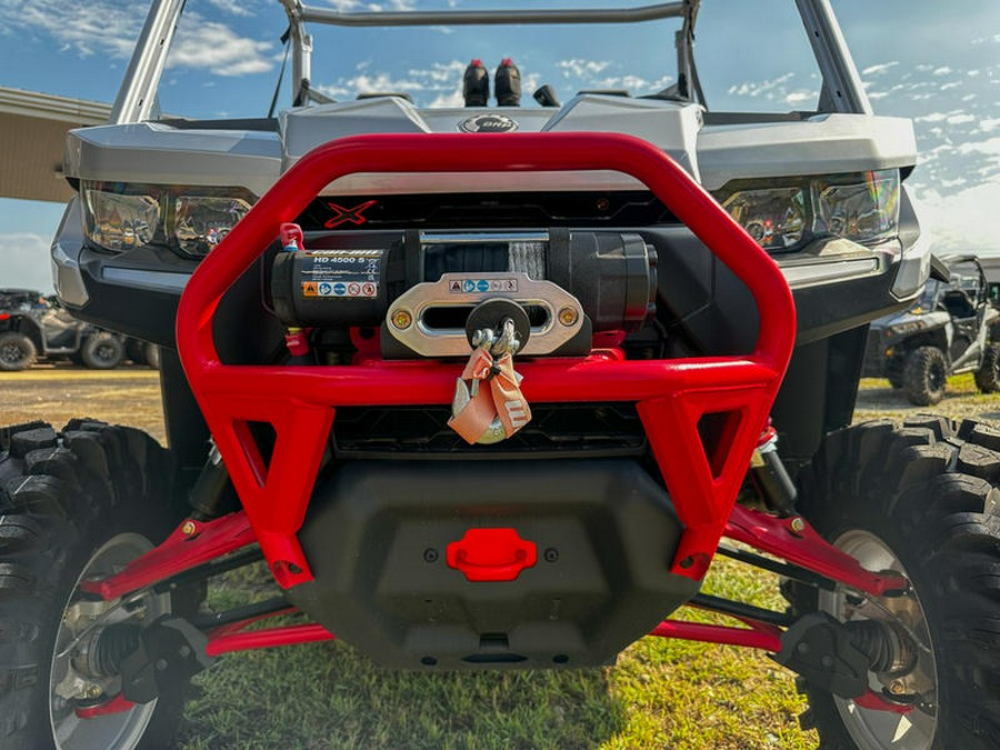 2025 Can-Am® Defender X mr HD10 Hyper Silver & Legion Red