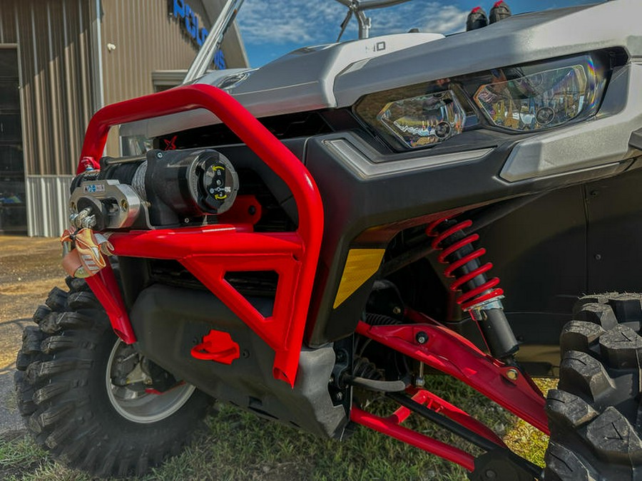 2025 Can-Am® Defender X mr HD10 Hyper Silver & Legion Red