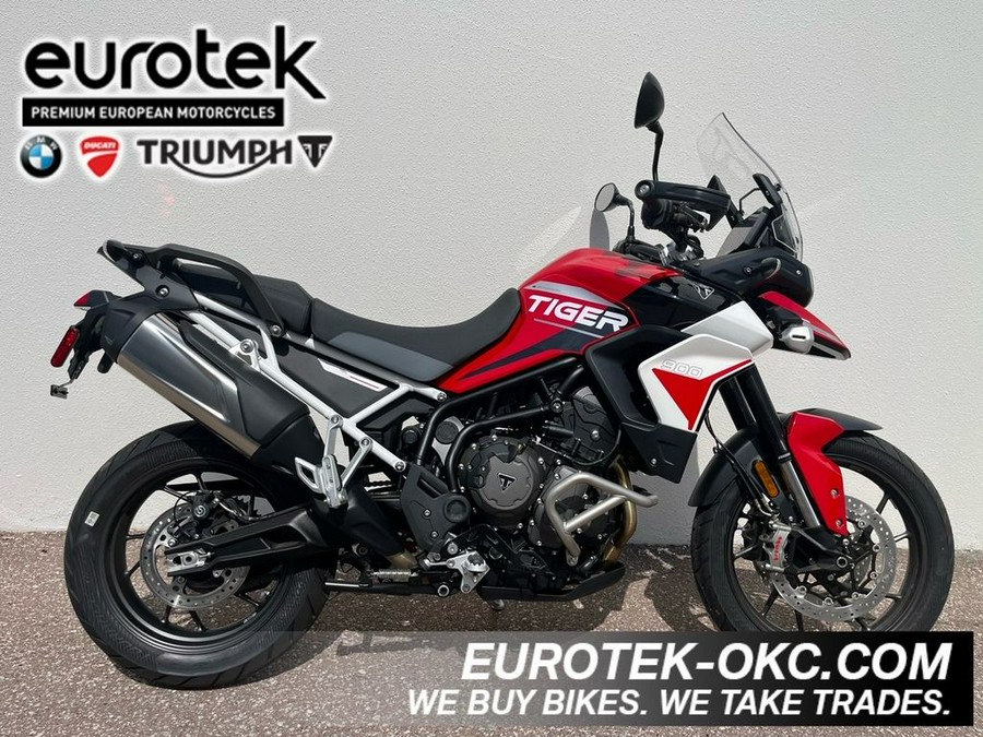 2024 Triumph Tiger 900 GT Aragon Edition Diablo Red/Phantom Black