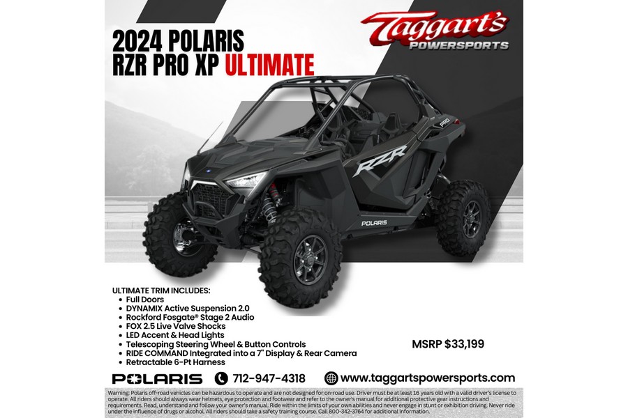 2024 Polaris Industries RZR Pro XP® Ultimate