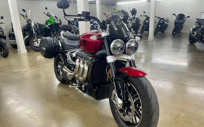 2022 Triumph Rocket 3 R 221 Red Hopper Sapphire Black