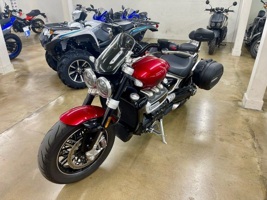 2022 Triumph Rocket 3 R 221 Red Hopper Sapphire Black