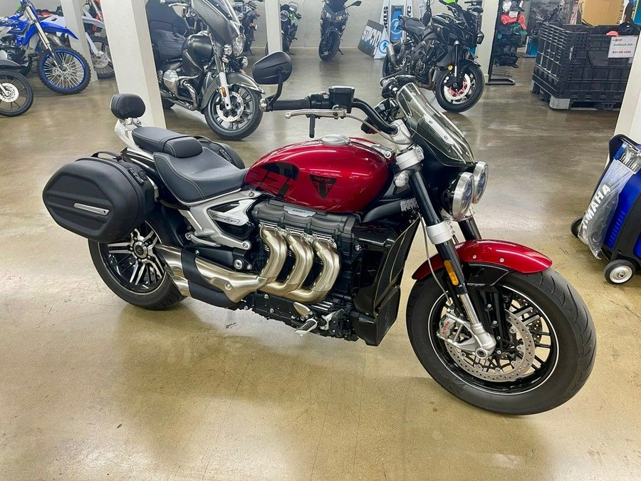 2022 Triumph Rocket 3 R 221 Red Hopper Sapphire Black