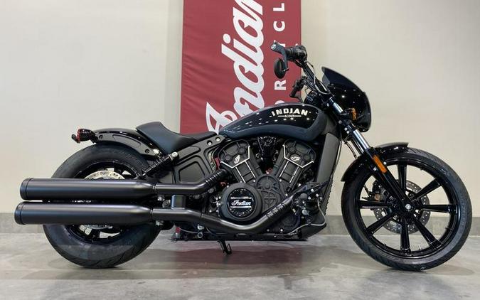 2024 Indian Motorcycle® Scout® Rogue ABS Stealth Gray with Graphics