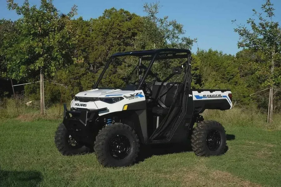 New 2024 POLARIS RANGER XP KINETIC ULTIMATE ICY WHITE PEARL