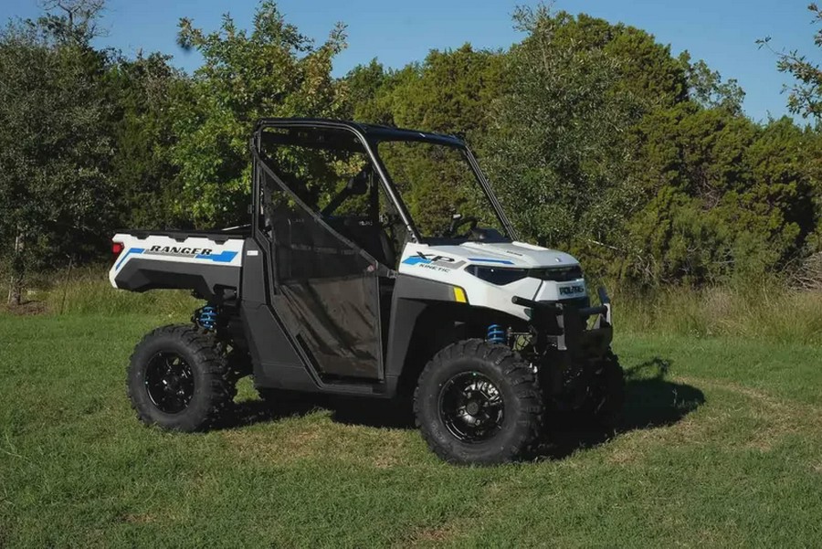 New 2024 POLARIS RANGER XP KINETIC ULTIMATE ICY WHITE PEARL