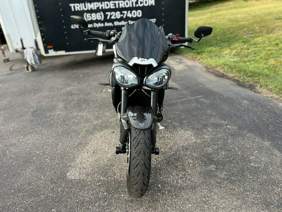 2019 Triumph Speed Triple RS Crystal White Metallic RS